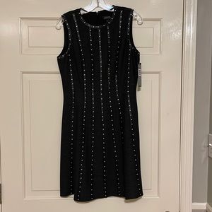 Tahari black dress